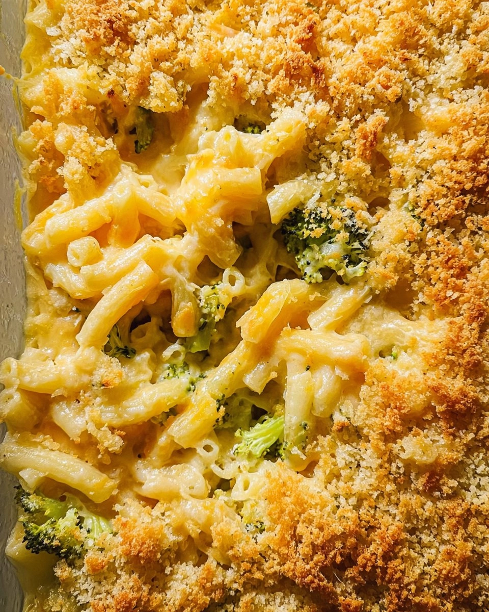 Baked Broccoli Mac and Cheese