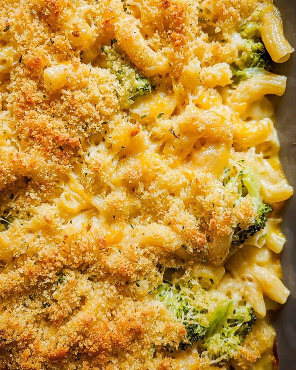 Baked Broccoli Mac and Cheese