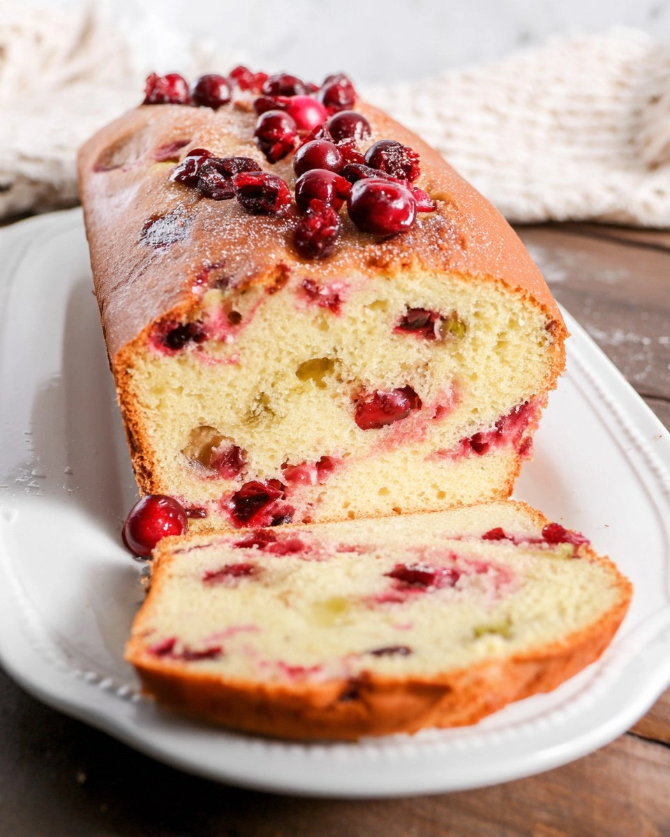Bakery-Style Cranberry Cream Cheese Bread