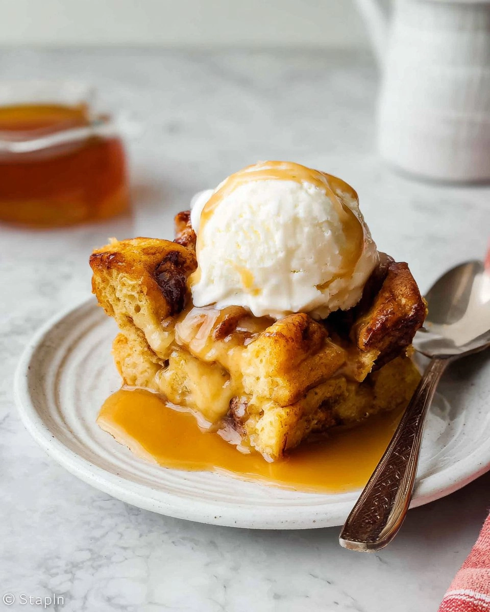 Bread-Pudding-with-Butter-Rum-Sauce-Recipe
