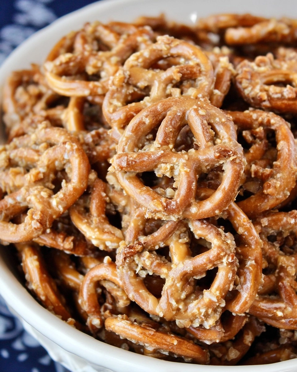Butter Toffee Pretzels 91 Butter Toffee Pretzels