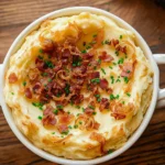 Cheesy-Loaded-Mashed-Potatoes-with-Crispy-Shallots-and-Pancetta-Recipe