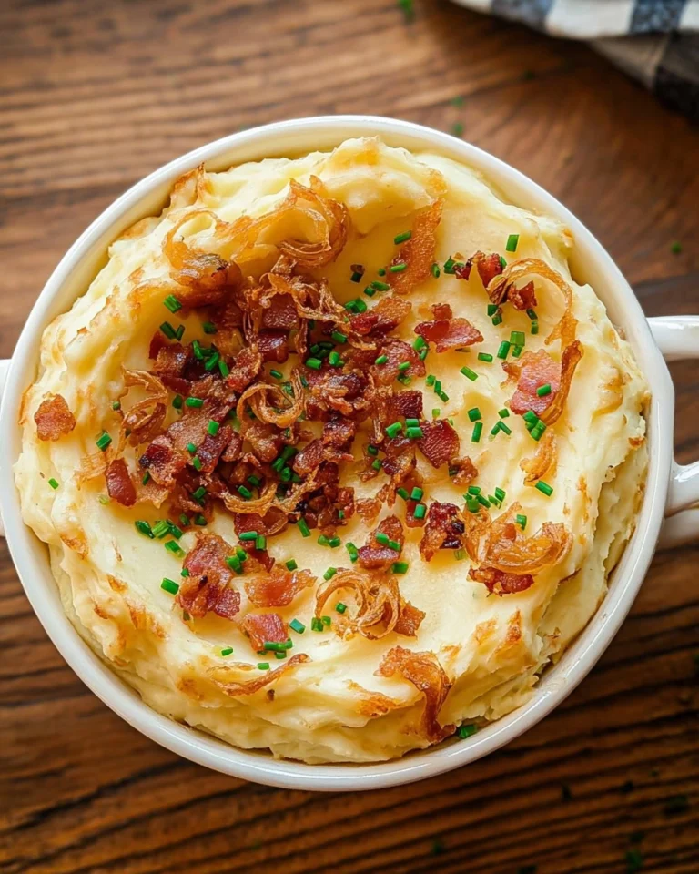 Cheesy-Loaded-Mashed-Potatoes-with-Crispy-Shallots-and-Pancetta-Recipe