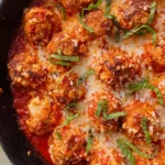 Chicken Parmesan Meatballs 129 Chicken-Parmesan-Meatballs-Recipe