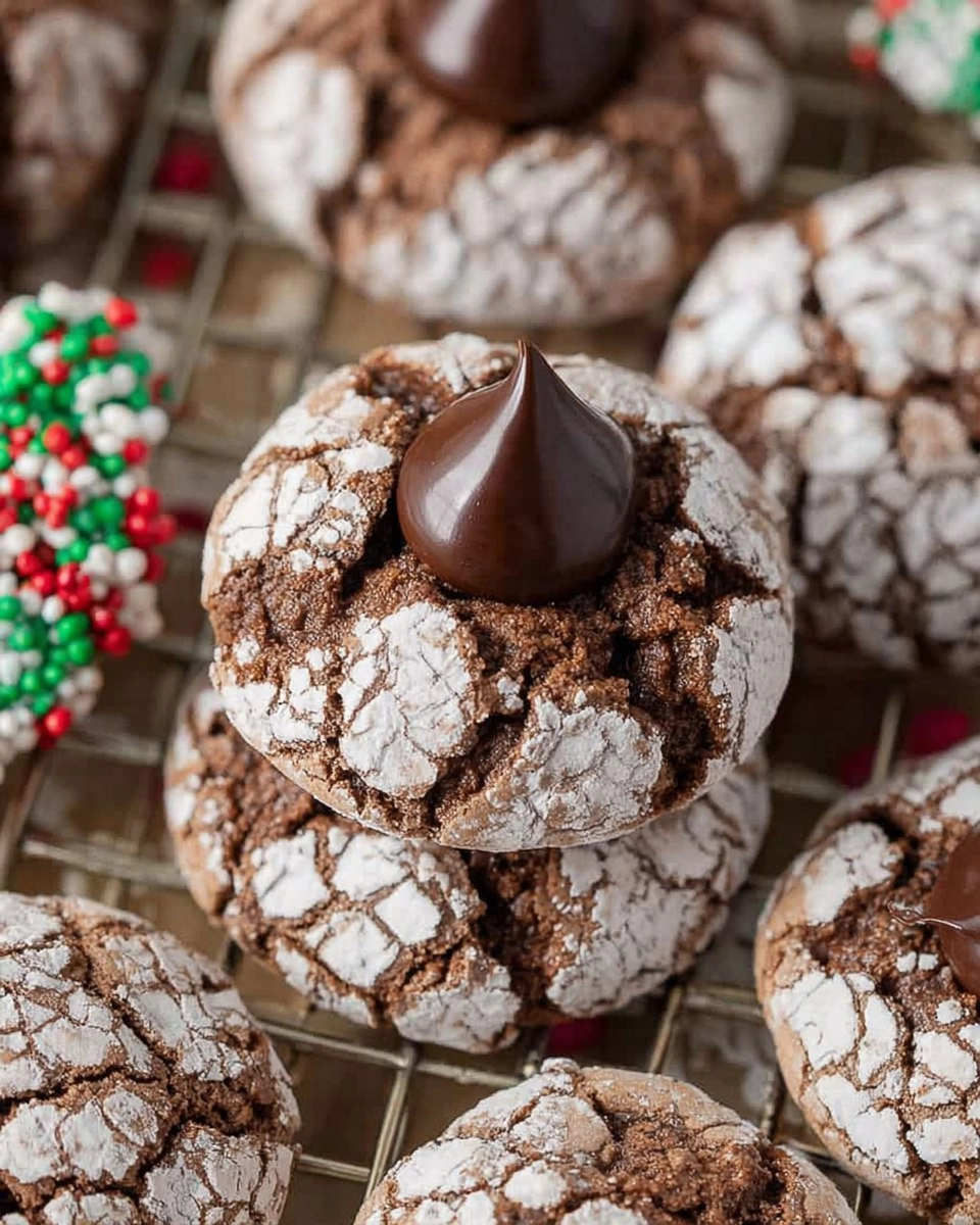 Chocolate Crinkle Blossom Cookies 82 Chocolate Crinkle Blossom Cookies