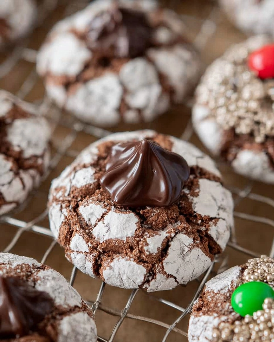 Chocolate Crinkle Blossom Cookies 83 Chocolate Crinkle Blossom Cookies