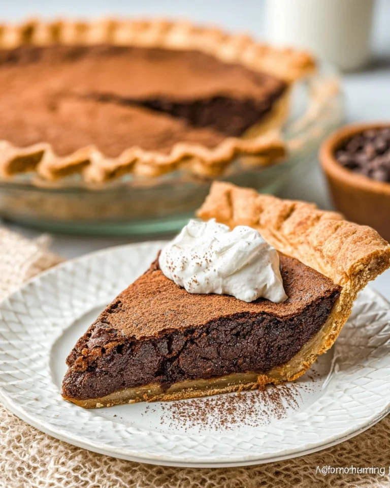Classic-Chocolate-Chess-Pie-Recipe