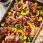Cranberry-Balsamic-Chicken-Sheet-Pan-Meal-with-Veggies-Recipe