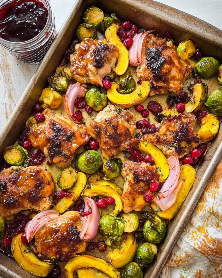 Cranberry-Balsamic-Chicken-Sheet-Pan-Meal-with-Veggies-Recipe