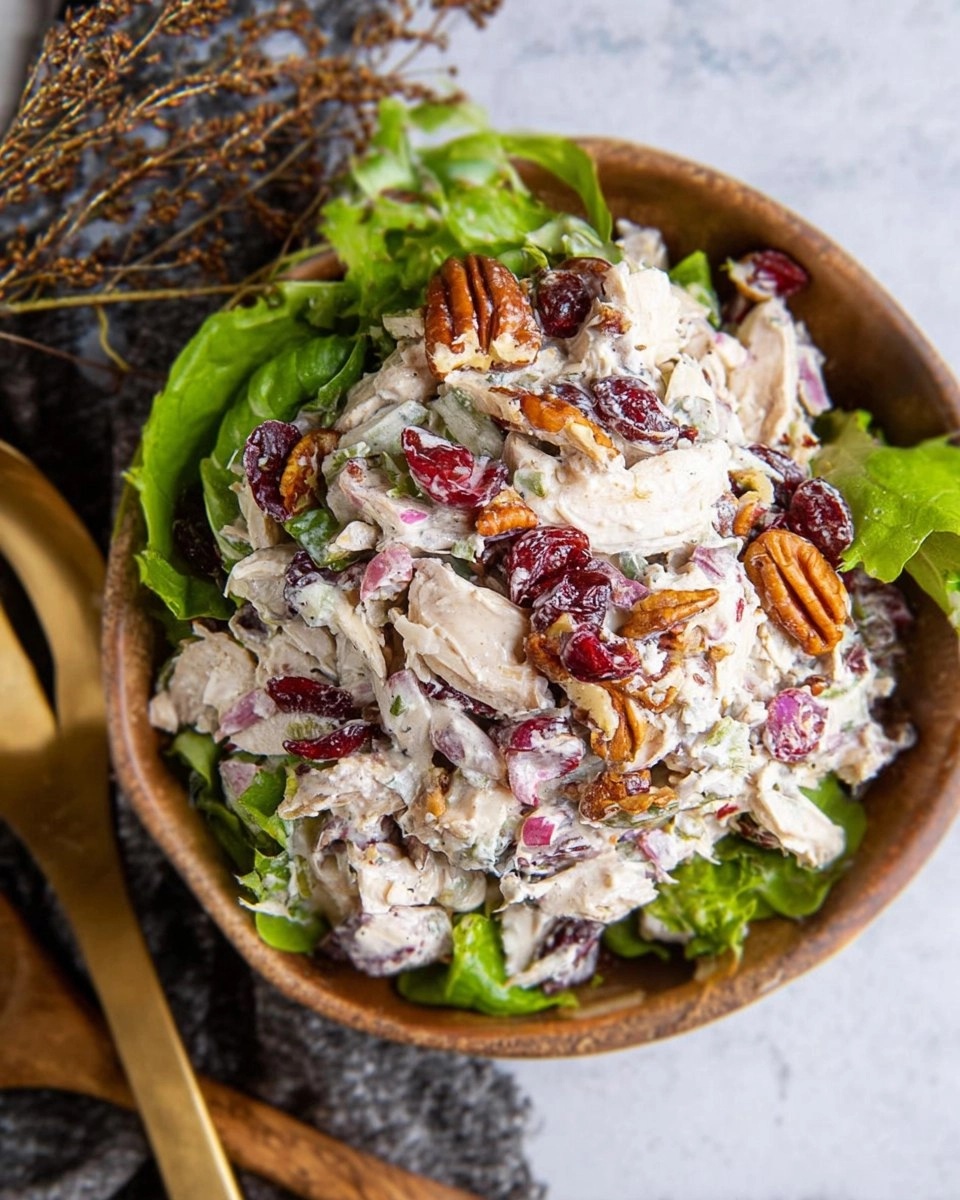 Cranberry Pecan Turkey Salad