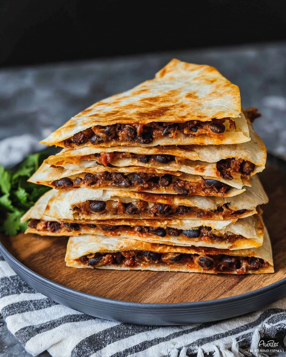 Crispy Black Bean Quesadillas 67 Crispy Black Bean Quesadillas