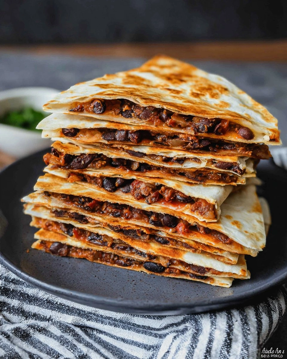 Crispy Black Bean Quesadillas 68 Crispy Black Bean Quesadillas
