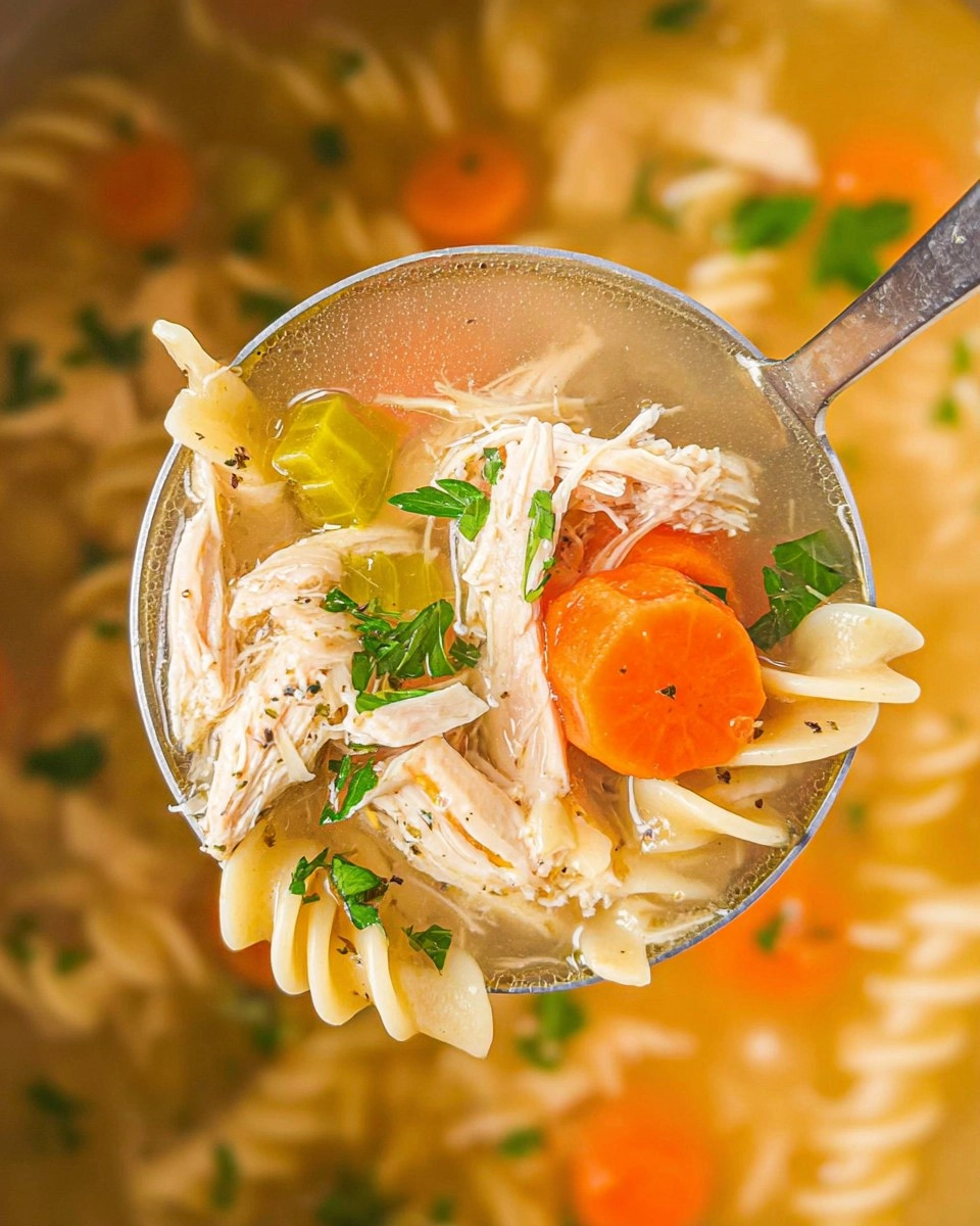 Crockpot Chicken Noodle Soup