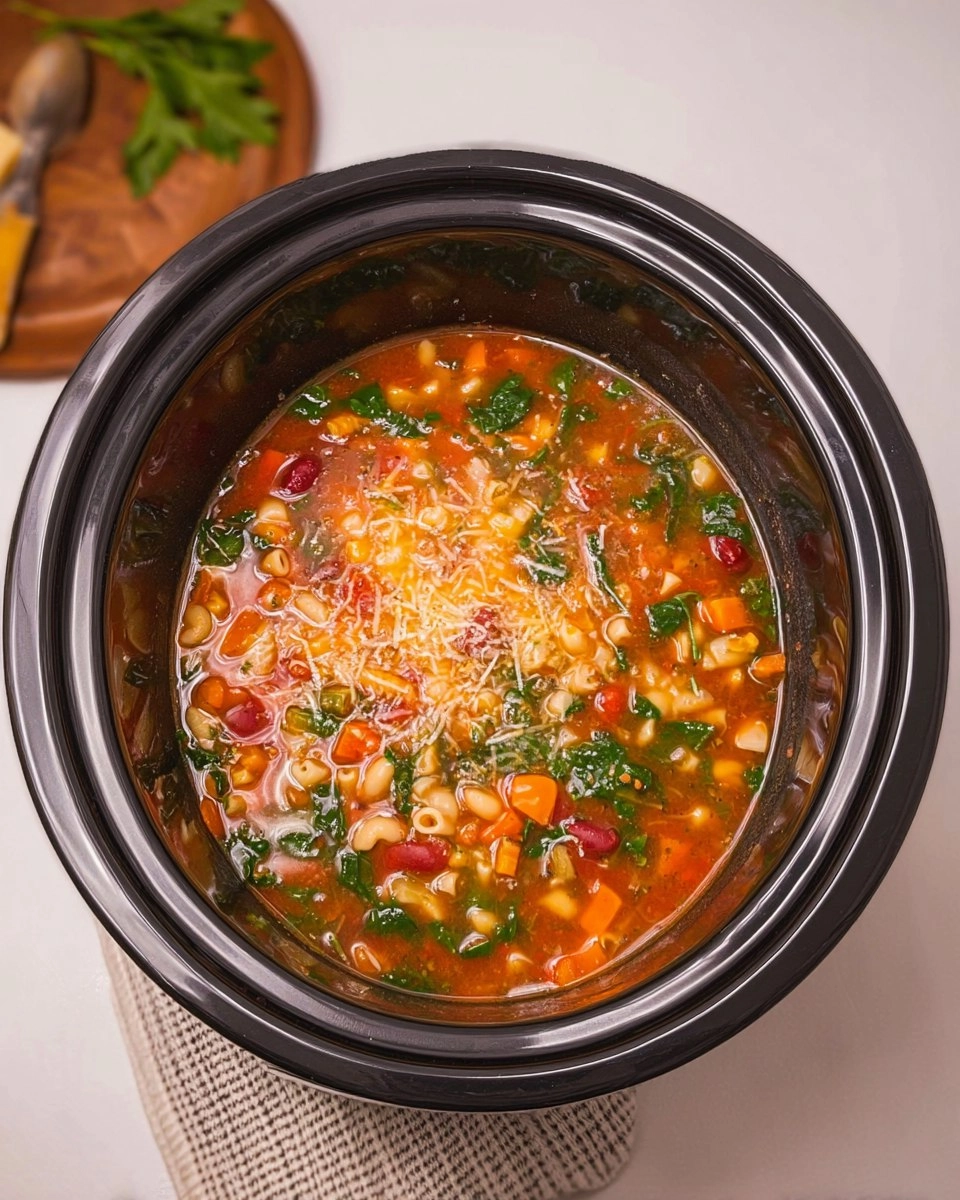 Crockpot Minestrone Soup