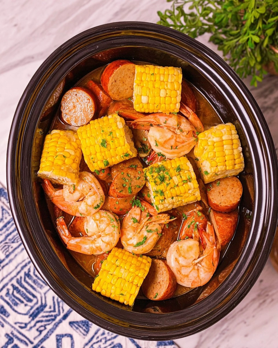 Crockpot Shrimp Boil