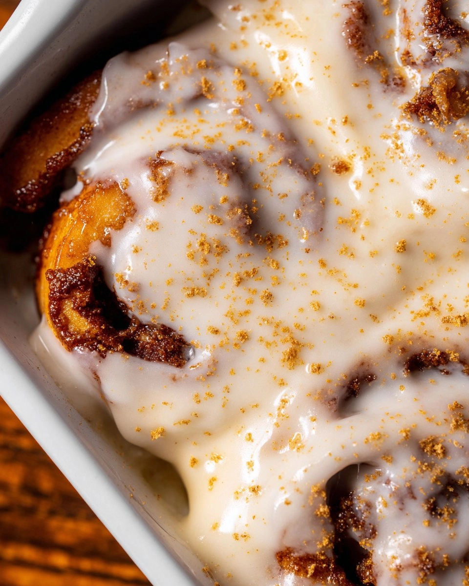 Eggnog Cinnamon Rolls