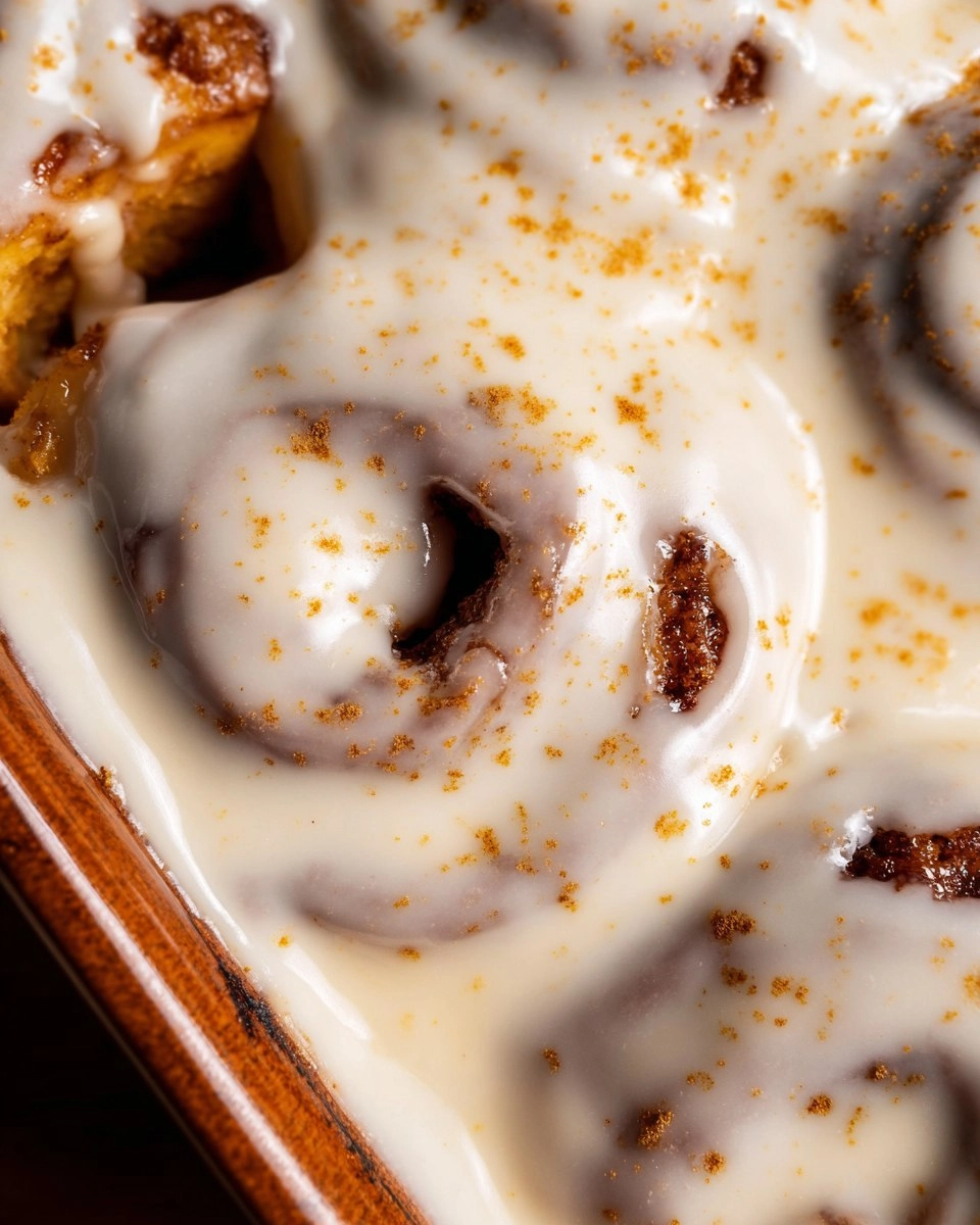 Eggnog Cinnamon Rolls