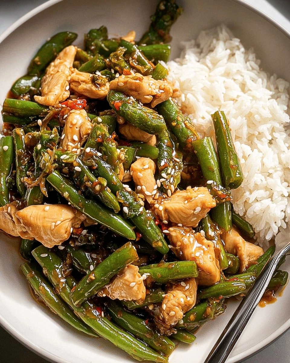 Green Bean Chicken Stir Fry