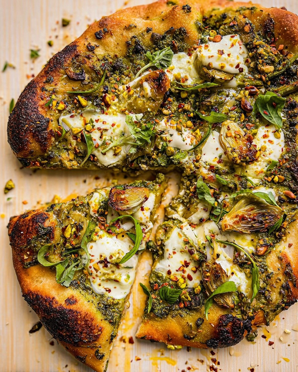 Green Goddess Veggie Pizza