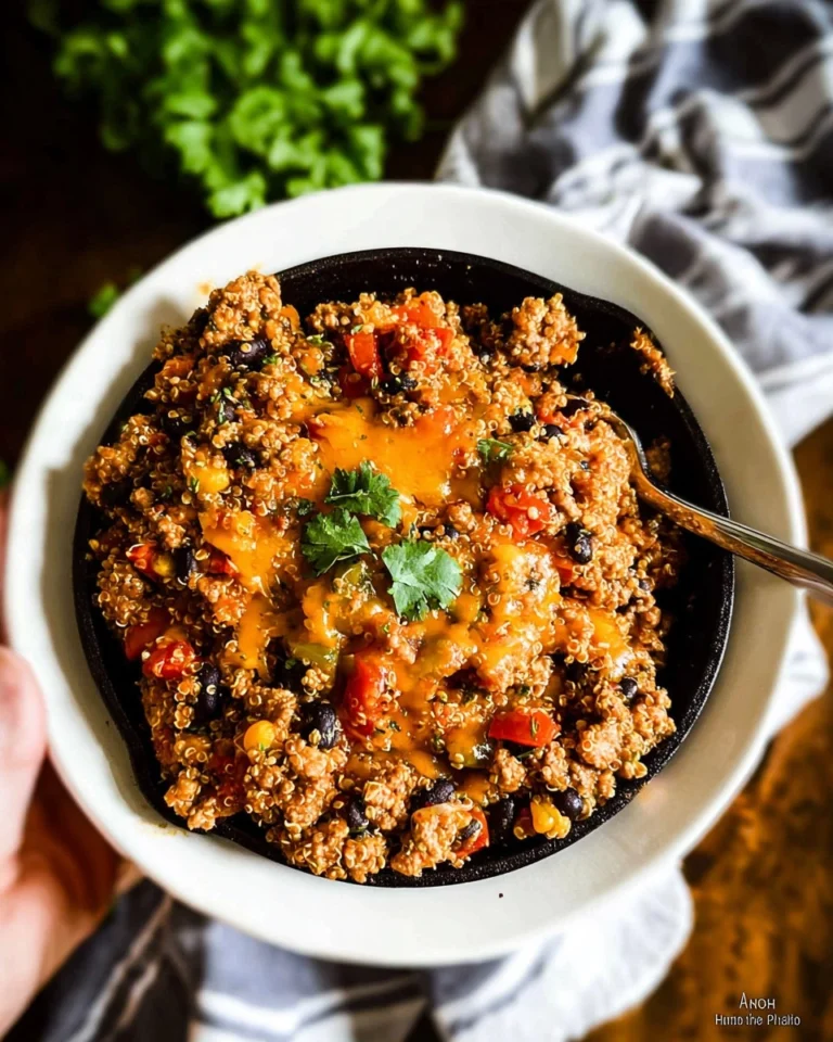 Ground-Turkey-Quinoa-Skillet-Recipe