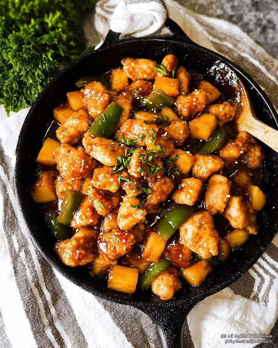 Honey Garlic Pineapple Chicken 106 Honey Garlic Pineapple Chicken