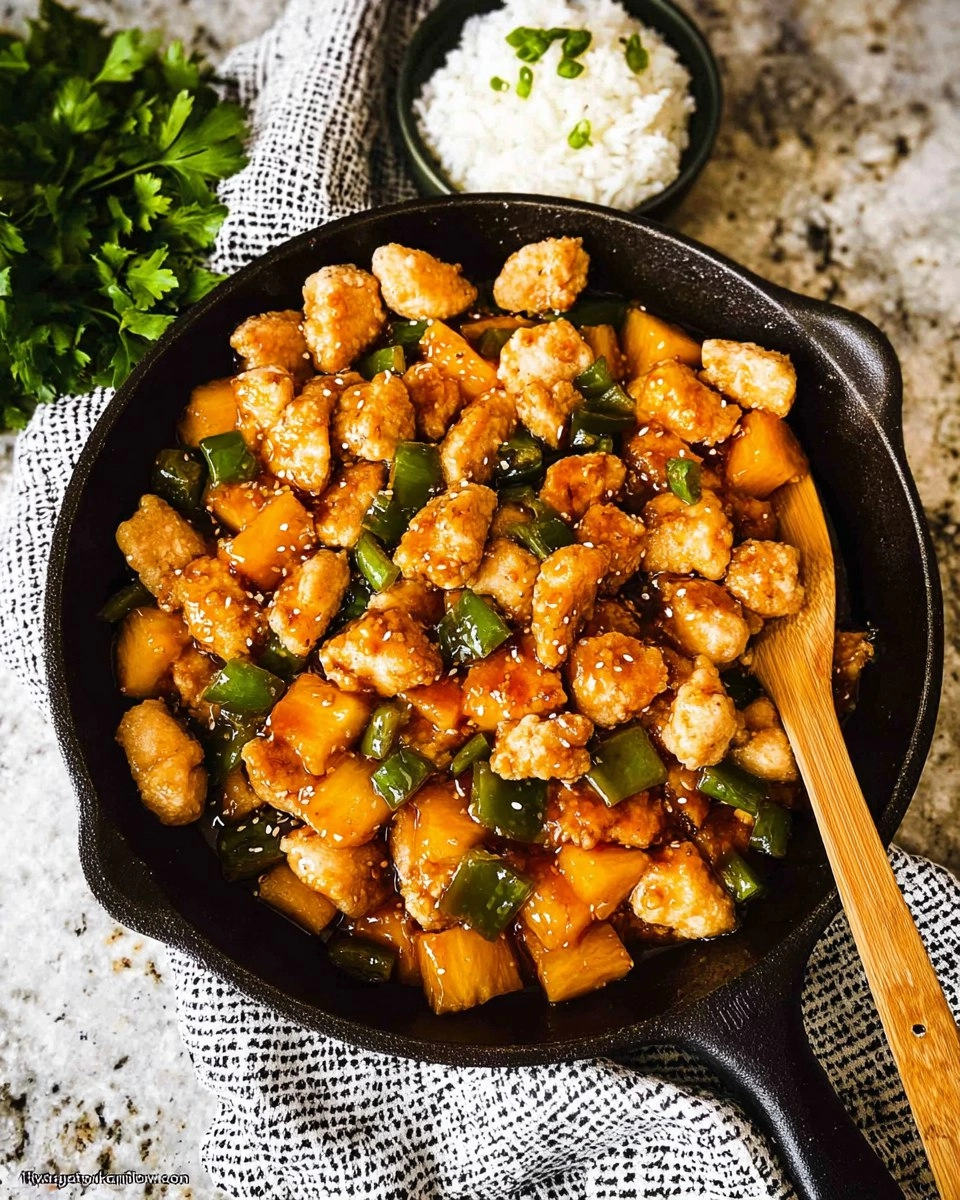 Honey Garlic Pineapple Chicken 107 Honey Garlic Pineapple Chicken