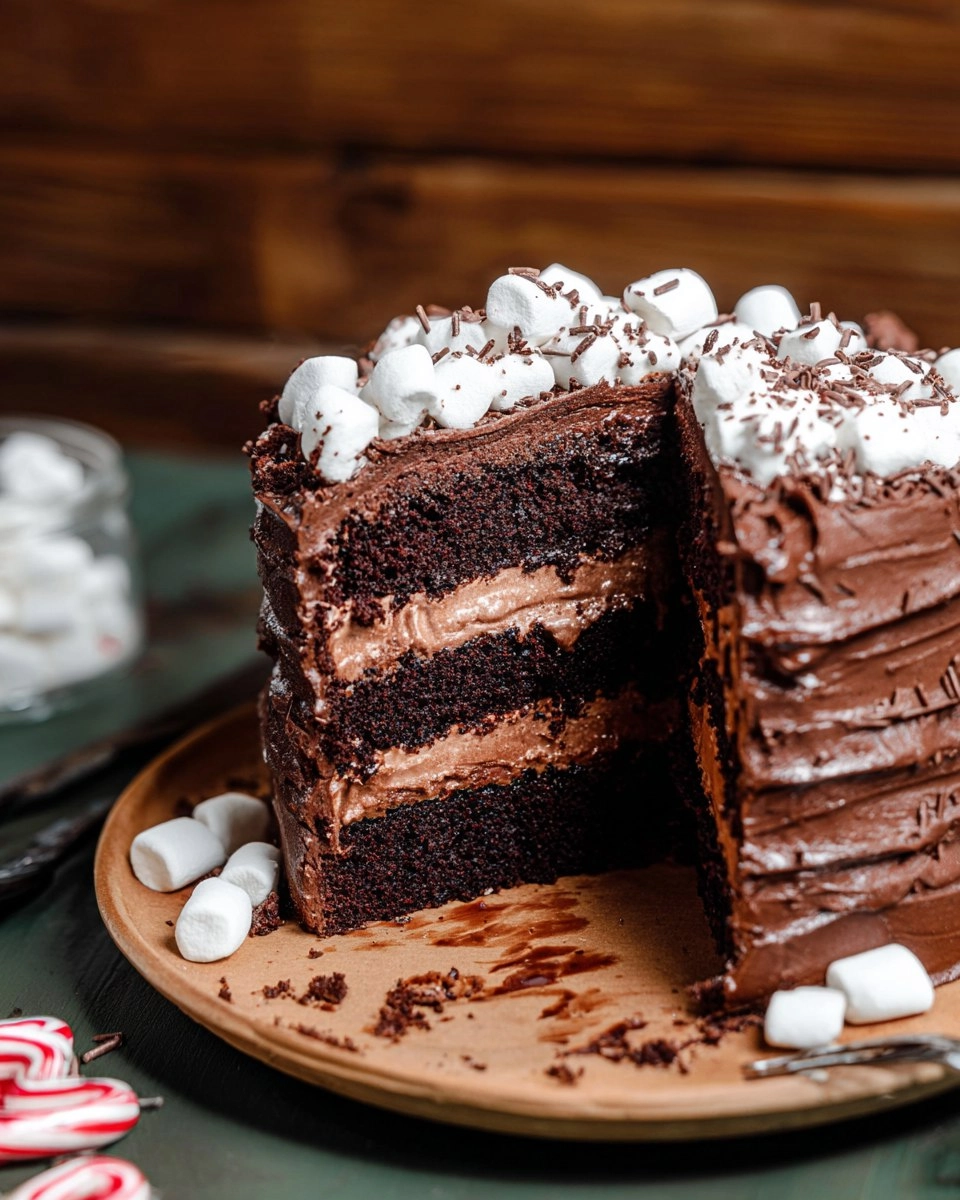 Hot Cocoa Cake