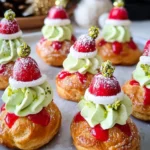Irresistible-Christmas-Puffs-with-Creamy-Pistachio-Delight-Recipe