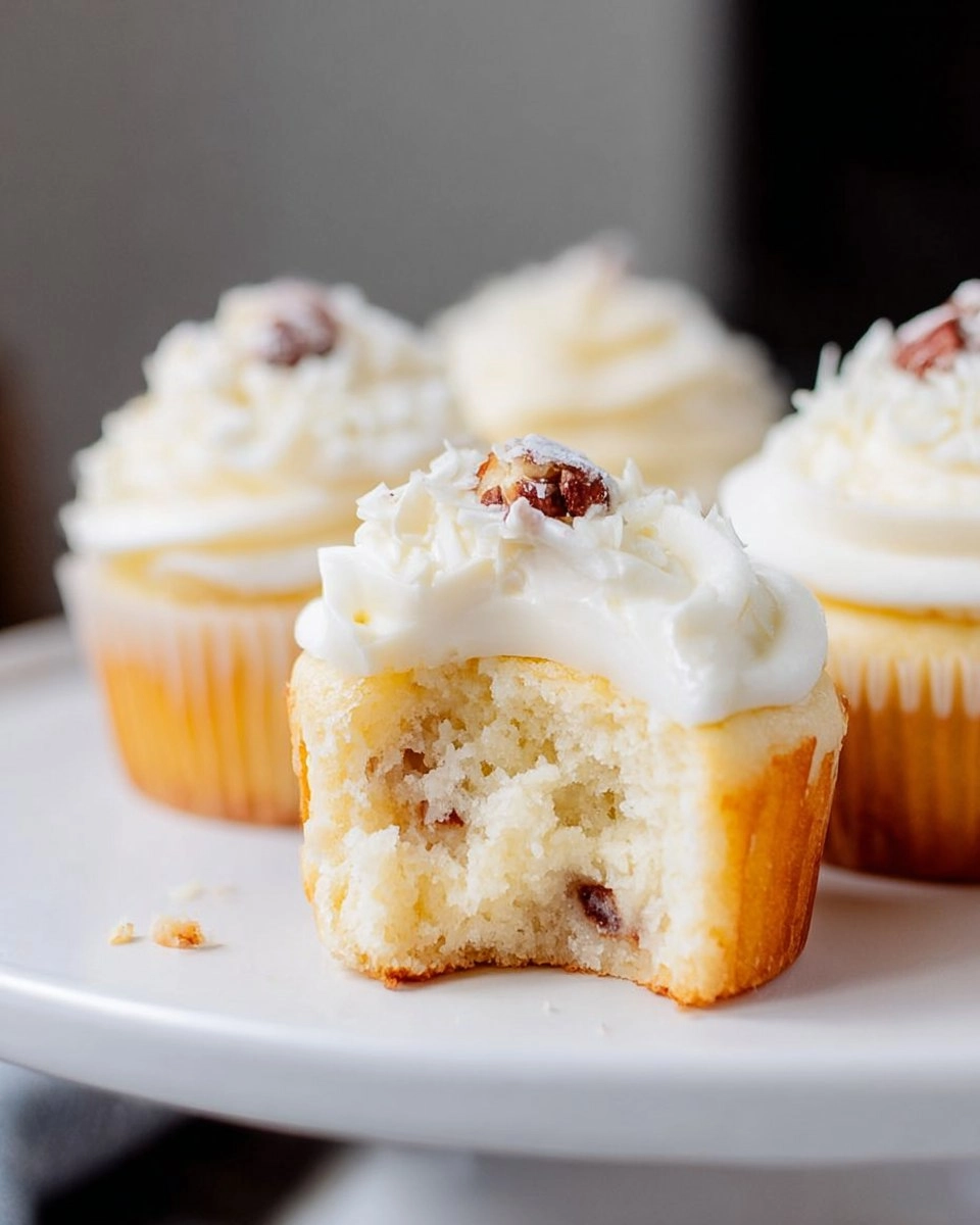 Italian Cream Cupcakes