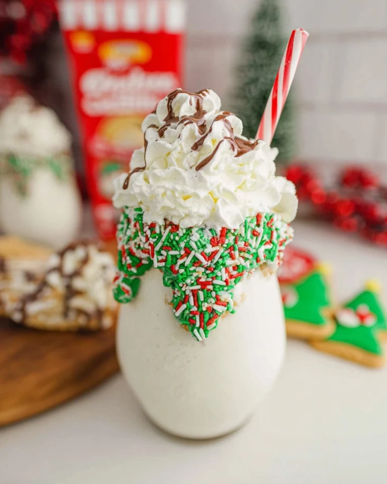 Little-Debbie-Christmas-Tree-Cake-Milkshake-Recipe