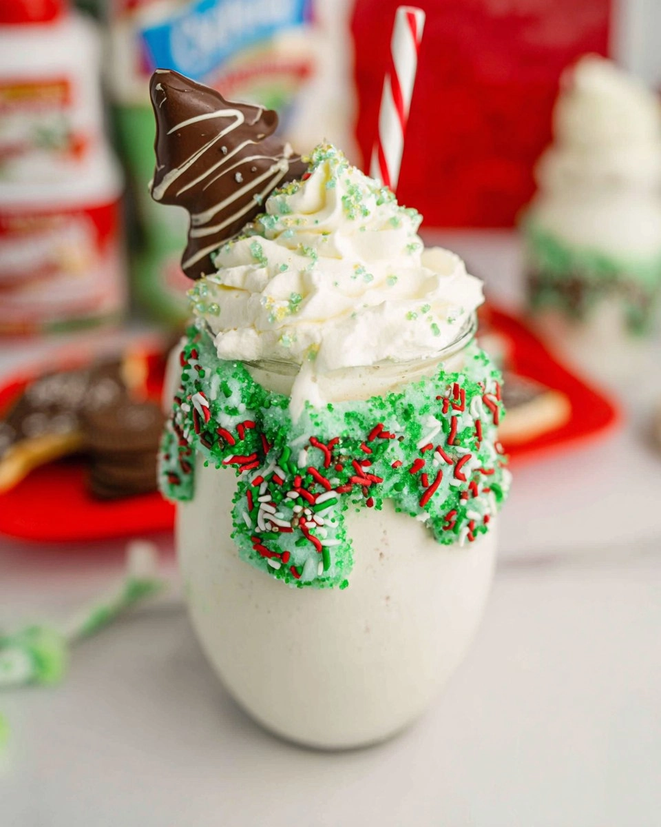 Little Debbie Christmas Tree Cake Milkshake