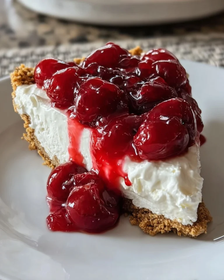 No-Bake-Cherry-Cheesecake-Recipe