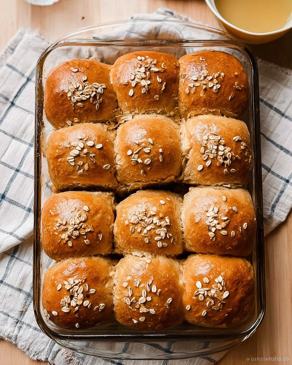 Oatmeal-Molasses-Dinner-Rolls-Recipe