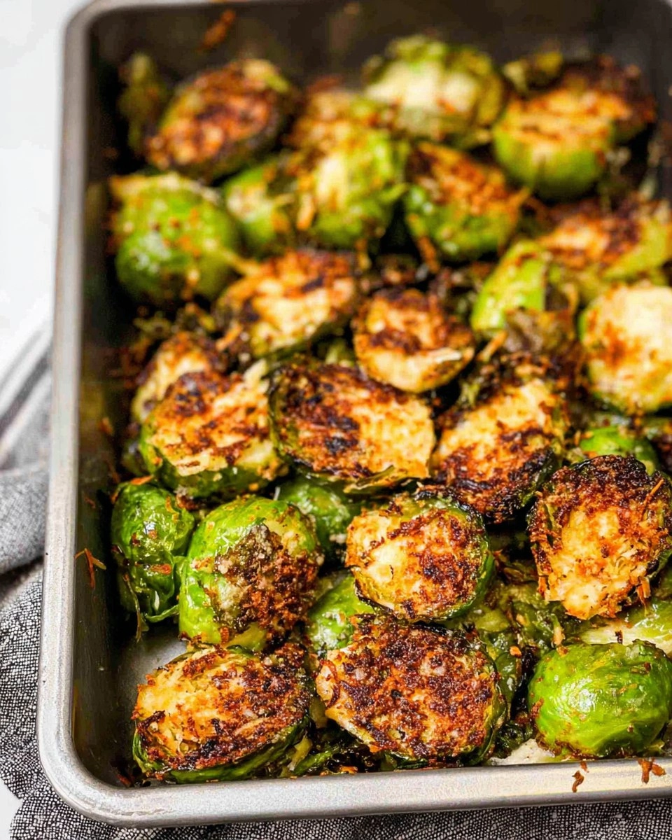 Parmesan Roasted Brussels Sprouts