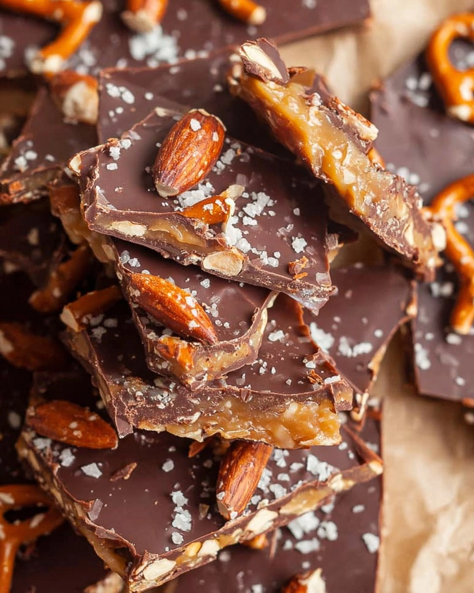 Pretzel Toffee
