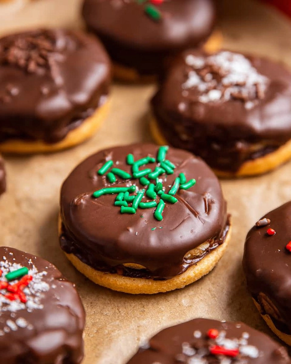 Reese Cup Ritz Cracker Cookies