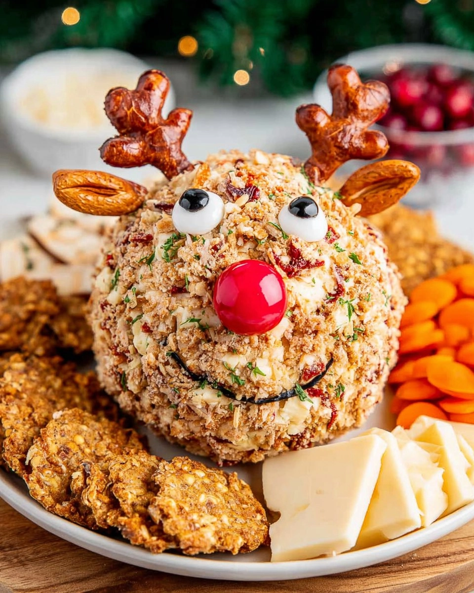 Reindeer Cheese Ball 72 Reindeer Cheese Ball
