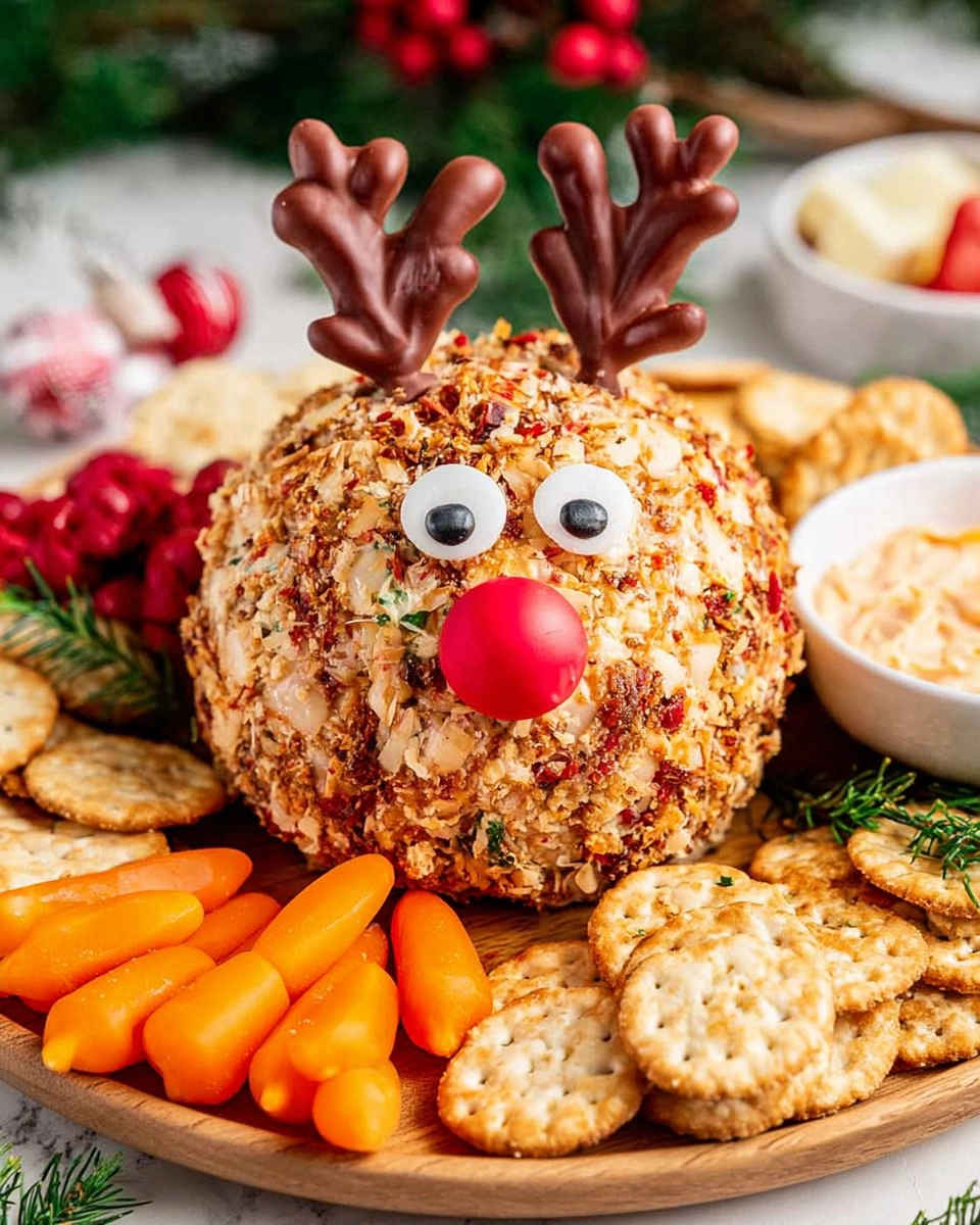 Reindeer Cheese Ball 73 Reindeer Cheese Ball