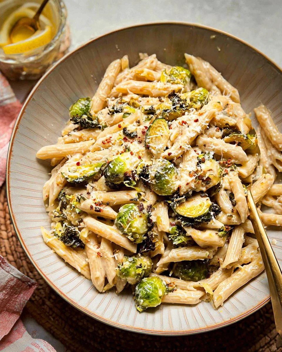 Roasted-Brussels-Sprouts-Pasta-Recipe