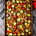 Sheet Pan Gnocchi with Sausage and Veggies 94 Sheet-Pan-Gnocchi-with-Sausage-and-Veggies-Recipe