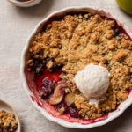 Spiced-Pear-Berry-Crumble-Recipe
