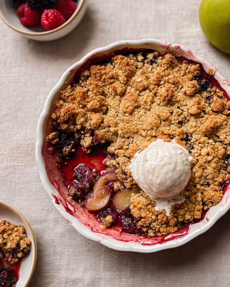 Spiced-Pear-Berry-Crumble-Recipe