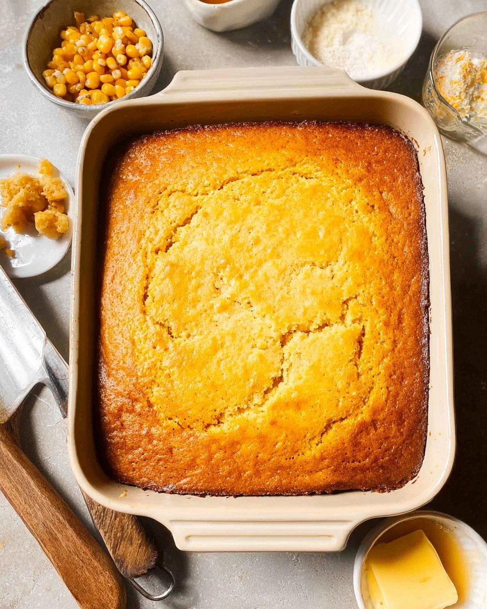 Spoon Bread (Southern Cornbread Casserole)