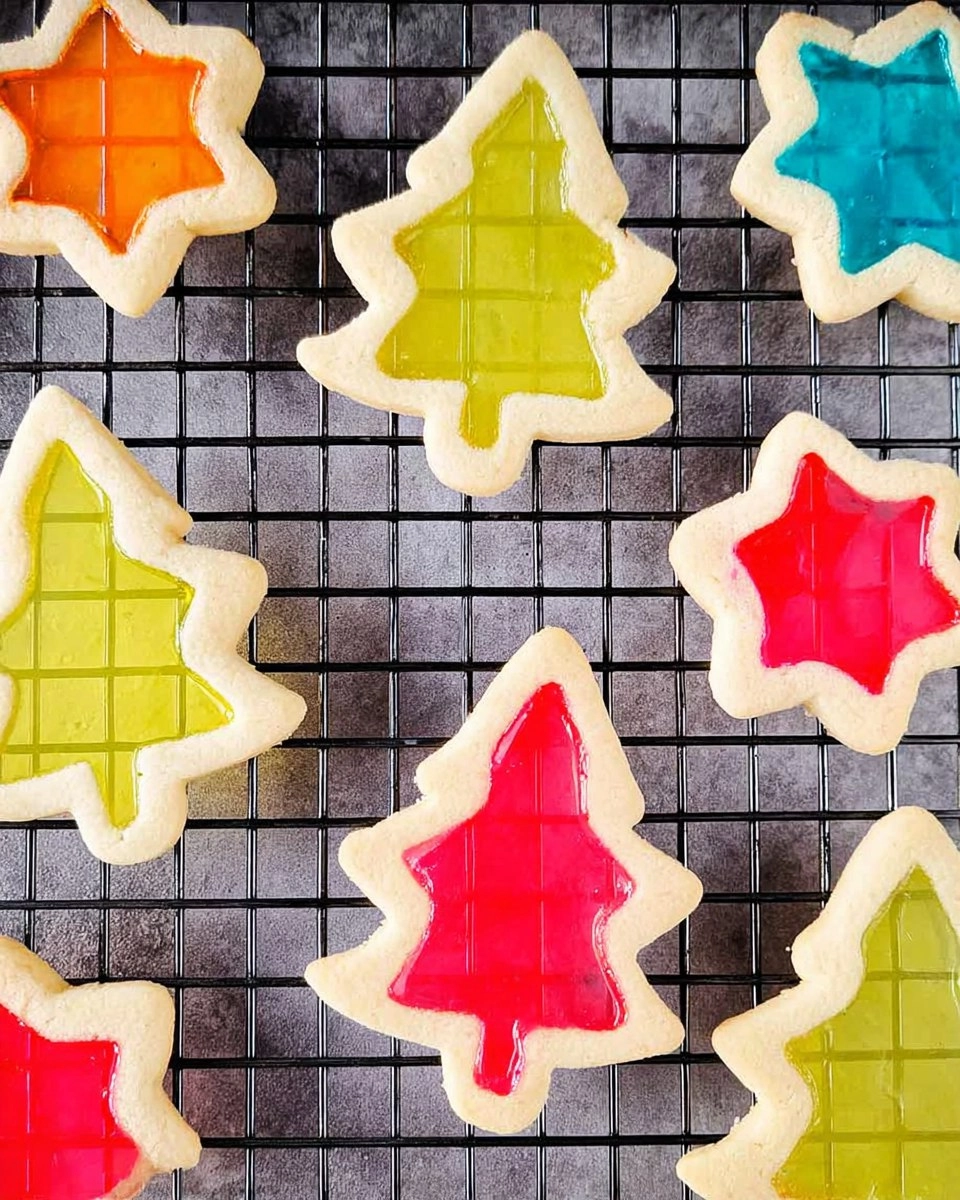 Stained Glass Cookies