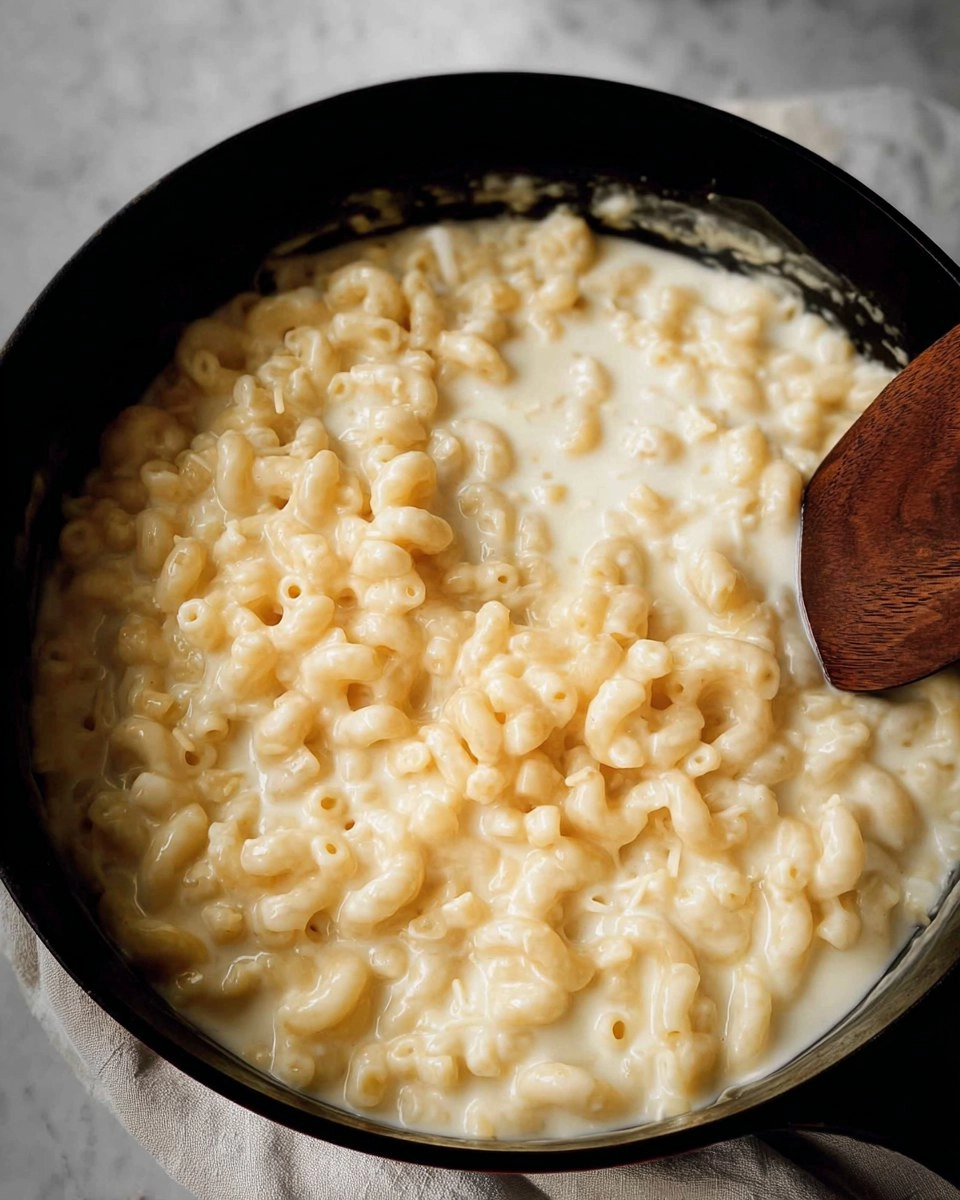 Stovetop Mac and Cheese with White Cheddar