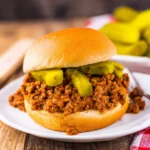 Tangy-Dill-Pickle-Sloppy-Joes-Made-Easy-in-the-Slow-Cooker-Recipe