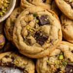 Vegan Olive Oil, Pistachio, & Chocolate Chunk Cookies 124 Vegan-Olive-Oil-Pistachio-amp-Chocolate-Chunk-Cookies-Recipe