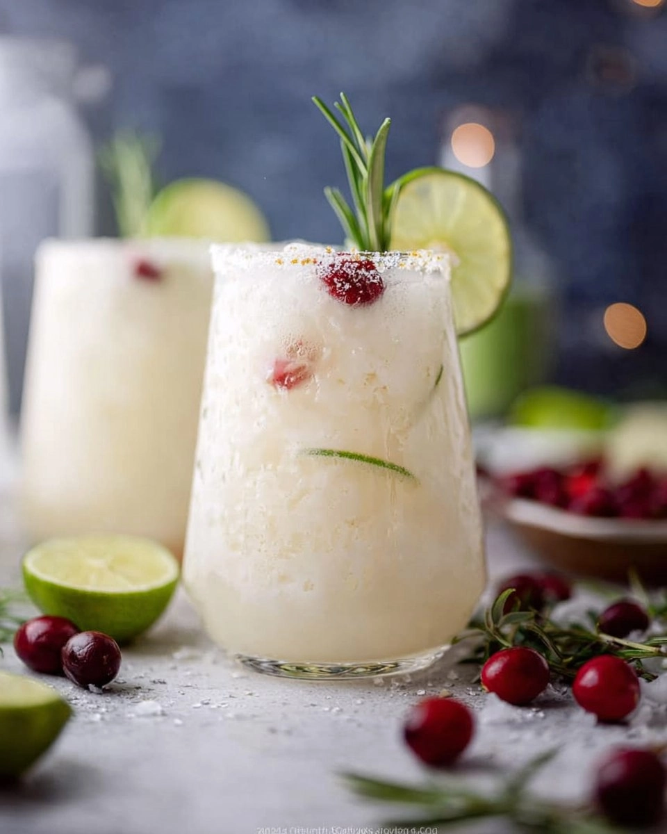 White Christmas Margarita
