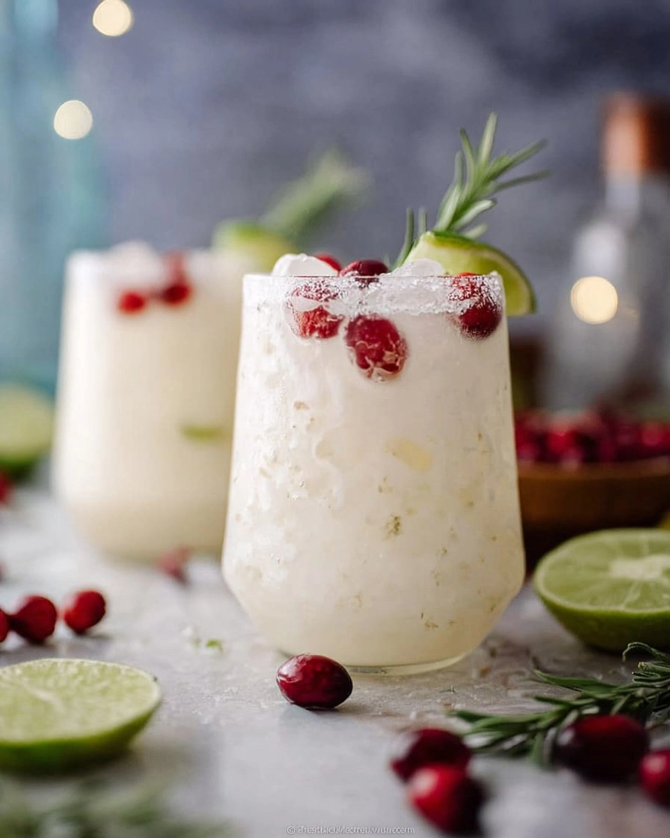 White Christmas Margarita