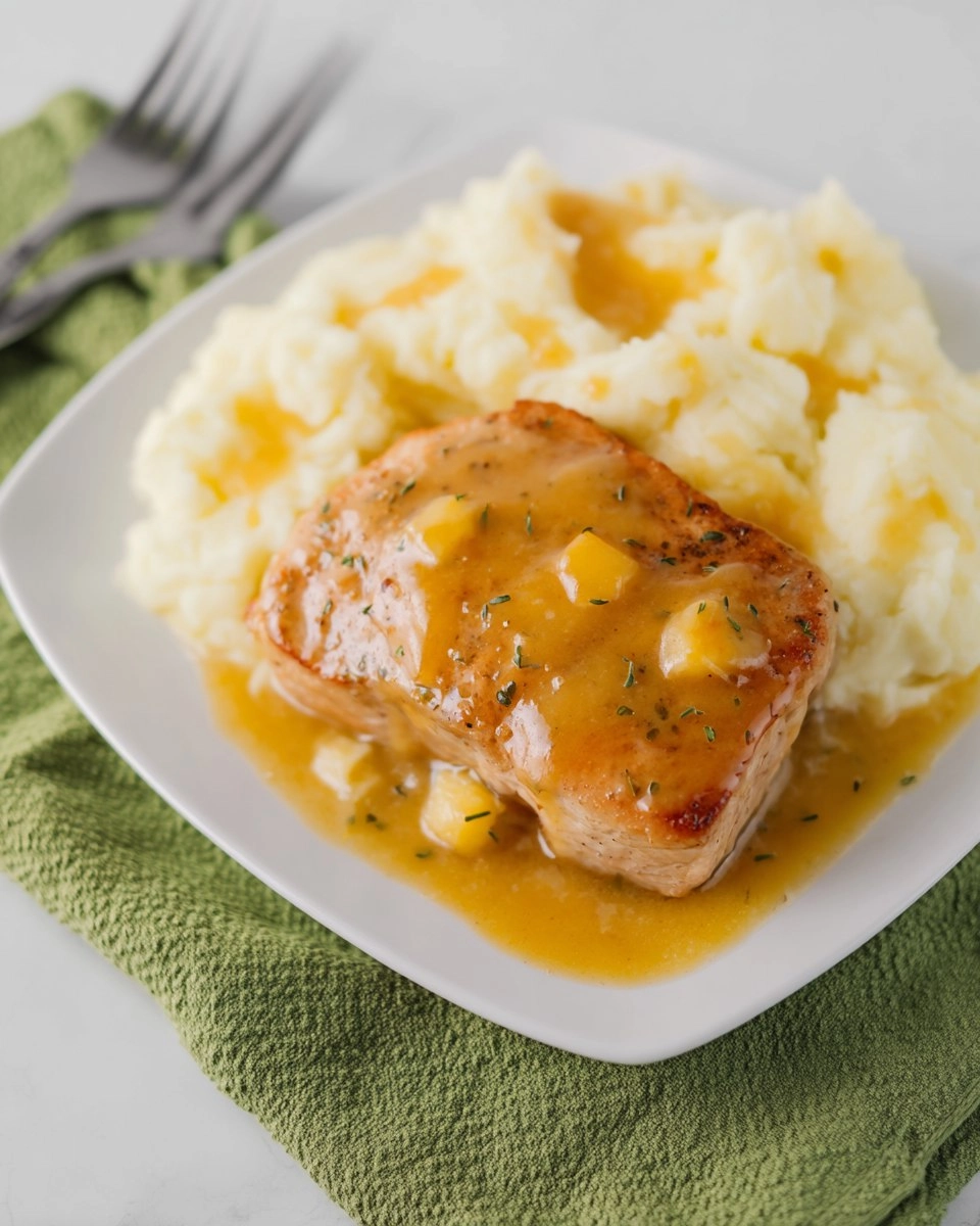 4-Ingredient Crockpot Ranch Pork Chops